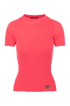 Balmain Women's pink wool top - brand logo. 100% wool. Country of manufacture: Italy. Care: specialized cleaning - photo 1