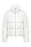 Peserico Women's white polyester jacket - 100% polyester. Closure: zipper. two side pockets. Country of manufacture: Italy. Care: specialized cleaning - photo 1