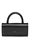 Salce197 Women's black bag made of genuine leather - 100% genuine leather. Closure: magnetic flap. Slip credit card pocket. Handles: Reinforced handle, adjustable and removable shoulder strap. Country of manufacture: Italy. Care: specialized cleaning - photo 1