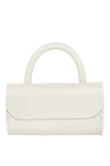 Salce197 Women's white bag made of genuine leather - 100% genuine leather. Closure: magnetic flap. Slip credit card pocket. Handles: Reinforced handle, adjustable and removable shoulder strap. Country of manufacture: Italy. Care: specialized cleaning - photo 1