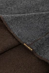 Men's dark gray cashmere scarf Moorer - 100% cashmere. Country of manufacture: Italy. Care: specialized cleaning - photo 4