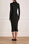 Платье трикотажное женское серое из шерсти и кашемира Brunello Cucinelli - 90% шерсть, 10% кашемир. молния. Страна производитель: Италия. Уход: специализированная чистка - фото 4