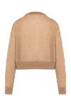 Women's jumper brown Brunello Cucinelli - 42% mohair, 38% polyamide, 12% wool, 8% fiber. Country of manufacture: Italy. Care: specialized cleaning - photo 6