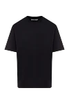 Palm Angels Men's black T-shirt - brand logo. 100% cotton. Country of manufacture: Italy. Care: specialized cleaning - photo 1