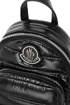 Moncler Black women's everyday bag - quilted surface, logo. 100% polyamide. Strap: adjustable strap. pocket . Closure: zipper. Country of manufacture: Italy. Care: specialized cleaning - photo 5