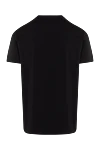 Men's black T-shirt with logo Valentino - brand logo. 100% cotton. Country of manufacture: Italy. Care: specialized cleaning - photo 6