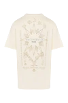 Givenchy Men's yellow T-shirts with logo - brand logo. 100% cotton. Country of manufacture: Italy. Care: specialized cleaning - photo 7