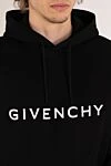 Givenchy Костюм прогулочный мужской черный с капюшоном - логотип бренда на груди и на штанине. 100% хлопок. молния, кулиска. два боковых кармана. Страна производитель: Франция. Уход: специализированная чистка - фото 5