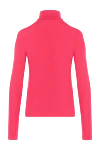 Balmain Women's golf wool pink with logo - brand logo. 100% wool. Country of manufacture: Italy. Care: specialized cleaning - photo 7