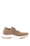 Gianvito Rossi Glover men's sneakers with logo - embossed. 100% viscose. Closure: laces. Country of manufacture: Italy. Care: specialized cleaning - photo 1