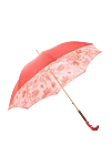 Women's umbrella Coral pink Pasotti - coral. Automatic opening. polyester. Product length: 93 cm. Country of manufacture: Italy. Care: specialized cleaning - photo 2