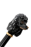 Pasotti Shoe horn Poodle - Enameled brass handle with poodle figurine. Wooden rod, ABS plastic end. Length: 50 cm. Country of manufacture: Italy. Care: specialized cleaning - photo 3