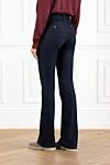 Women's flared jeans in dark blue Jacob Cohen - 79% cotton, 20% lyocell, 1% elastane. button, zipper. 5 classic pockets. Country of manufacture: Italy. Care: specialized cleaning - photo 4
