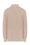 Cardigan for men beige with ribbing Brunello Cucinelli - ribbed. 100% cashmere. Closure: zipper. two side pockets. Country of manufacture: Italy. Care: specialized cleaning - photo 6