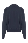 Women's blue striped cashmere cardigan Brunello Cucinelli - stripe pattern. 100% cashmere. Closure: buttons. Country of manufacture: Italy. Care: specialized cleaning - photo 6