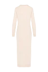 Knitted beige midi dress Brunello Cucinelli - knitted pattern. 60% wool, 10% silk, 30% cashmere. Country of manufacture: Italy. Care: specialized cleaning - photo 6
