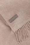 Brunello Cucinelli Women's scarf with fringed silk brown - fringe. 100% silk. Country of manufacture: Italy. Care: specialized cleaning - photo 3