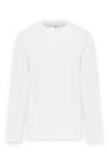 Brunello Cucinelli Cotton Jersey Crewneck Sweatshirt White Men's - 100% cotton. Country of manufacture: Italy. Care: specialized cleaning - photo 1