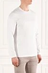 Brunello Cucinelli Cotton Jersey Crewneck Sweatshirt White Men's - 100% cotton. Country of manufacture: Italy. Care: specialized cleaning - photo 3