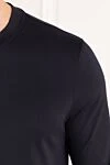 Brunello Cucinelli Cotton Jersey Crew Neck Sweatshirt Blue Men's - 100% cotton. Country of manufacture: Italy. Care: specialized cleaning - photo 5