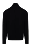 Кардиган черный из шерсти и кашемира Brunello Cucinelli - 70% кашемир, 30% шелк. молния. Страна производитель: Италия. Уход: специализированная чистка - фото 6