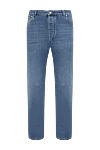 Brunello Cucinelli Чоловічі джинси Stonewash зі складками на колінах сині - Stonewash. 100% бавовна. блискавка, гудзик. дві бічні кишені, дві задні. Країна виробник: Італія. Догляд: спеціалізоване чищення - фото 1