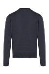 Men's gray wool jumper Casheart - 100% wool. Country of manufacture: Italy. Care: specialized cleaning - photo 6