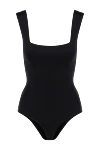 Alex Riviere Black women's bodysuit with deep neckline - 80% polyamide, 20% elastane. Country of manufacture: Italy. Care: specialized cleaning - photo 1