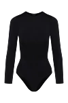 Alex Riviere Bodysuit Bianca black with long sleeves - 80% polyamide, 20% elastane. Country of manufacture: Italy. Care: specialized cleaning - photo 1