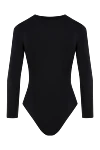 Bodysuit Bianca black with long sleeves Alex Riviere - 80% polyamide, 20% elastane. Country of manufacture: Italy. Care: specialized cleaning - photo 6