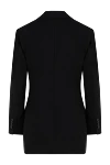 Women's black wool jacket Dolce & Gabbana - 100% wool. Closure: button. two side pockets. Country of manufacture: Italy. Care: specialized cleaning - photo 6