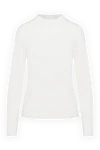 Interdee Women's white wool jumper - 100% wool. Country of manufacture: Italy. Care: specialized cleaning - photo 1