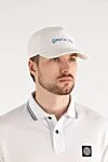 Men's white baseball cap with logo Dior - logo . 100% cotton. Country of manufacture: Italy. Care: specialized cleaning - photo 2