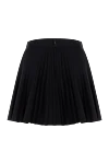 Black pleated mini skirt Dior - 100% cotton. belt. Country of manufacture: Italy. Care: specialized cleaning - photo 6