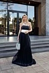 Сумка Lady середнього розміру зі шкіри ягняти сіра Dior - підвіски Dior з блідо-золотим покриттям. 100% шкіри ягняти. Довжина ременя: тонкий, регульований та знімний плечовий ремінь. внутрішня кишеня на блискавці, велика плоска кишеня. Країна виробник: Італія. Догляд: спеціалізоване чищення - фото 8