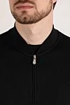 Brunello Cucinelli Спортивный мужской костюм черный на молнии - 64% хлопок, 26% нейлон, 6% кашемир. молния. два боковых кармана. Страна производитель: Италия. Уход: специализированная чистка - фото 5