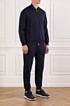 Brunello Cucinelli Спортивний костюм із натуральної бавовни з капюшоном та блискавкою чорний - капюшон. 93% бавовна, 7% еластан. блискавка, куліска. Країна виробник: Італія. Догляд: спеціалізоване чищення - фото 3