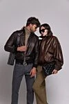 Gucci Широкий ремень с пряжкой в виде переплетенных G - пряжка Double G, логотип . 100% натуральная кожа . пряжка. Страна производитель: Италия. Уход: специализированная чистка - фото 5