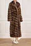 Giorgio Magnani Sheepskin coat, Fur coat - Country of manufacture: Italy. Care: specialized cleaning - photo 3