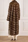 Sheepskin coat, Fur coat Giorgio Magnani - Country of manufacture: Italy. Care: specialized cleaning - photo 4