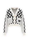 Palm Angels Cardigan - Country of manufacture: Italy. Care: specialized cleaning - photo 1