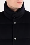 Loro Piana Жилет Lance Puffer из кашемира синий на кнопках мужской - 100% кашемир. кнопки. два боковых кармана. Страна производитель: Италия. Уход: специализированная чистка - фото 5