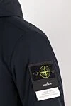 Stone Island Мужская куртка синяя с капюшоном - логотип бренда. капюшон. 100% полиэстерд. пуговицы, кнопки. два боковых кармана. Страна производитель: Италия. Уход: специализированная чистка - фото 5