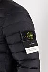 Stone Island Стеганая куртка синяя мужская - логотип бренда. 100% полиамид. молния. два боковых кармана. Страна производитель: Италия. Уход: специализированная чистка - фото 5