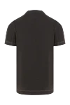Коричневая футболка из хлопка мужская Brunello Cucinelli - 100% хлопок. Страна производитель: Италия. Уход: специализированная чистка - фото 6