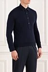 Polo long sleeve Isaia - Country of manufacture: Italy. Care: specialized cleaning - photo 2