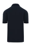 Чоловіче поло чорне на гудзиках з бавовни Kiton - 100% бавовна. гудзики. Країна виробник: Італія. Догляд: спеціалізоване чищення - фото 6