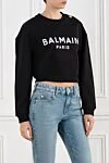 Balmain Sweatshirt - Country of manufacture: Italy. Care: specialized cleaning - photo 3