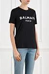 Balmain T-shirt - Country of manufacture: Italy. Care: specialized cleaning - photo 3