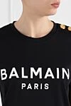 Balmain Футболка - Страна производитель: Франция. Уход: специализированная чистка - фото 5